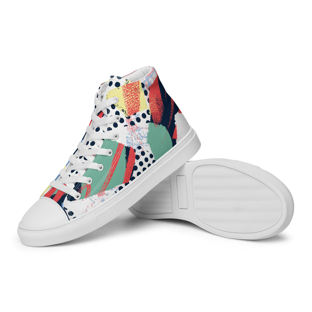 Men's High Top Canvas Shoes - Snugoma