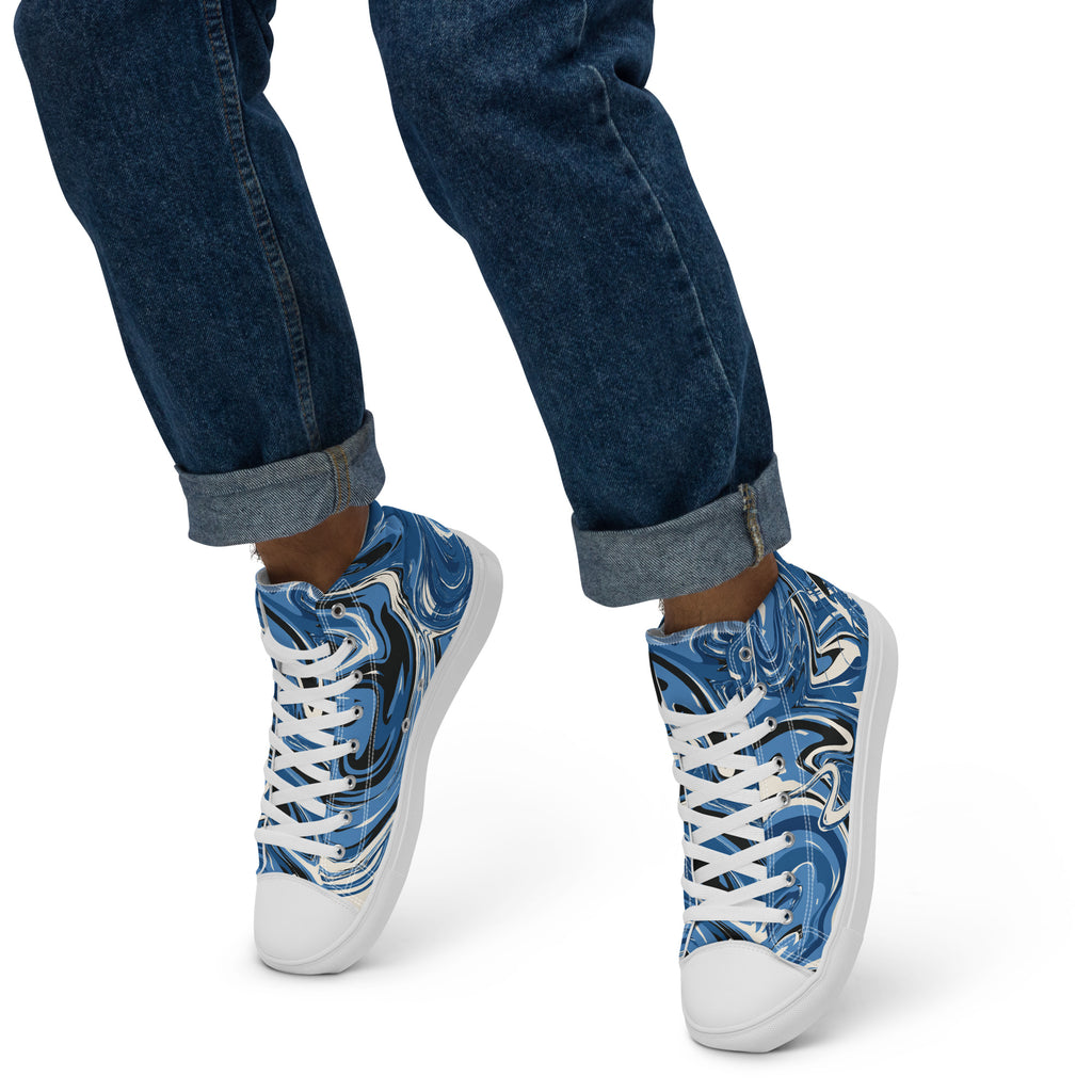 Men's High Top Canvas Shoes - Snugoma