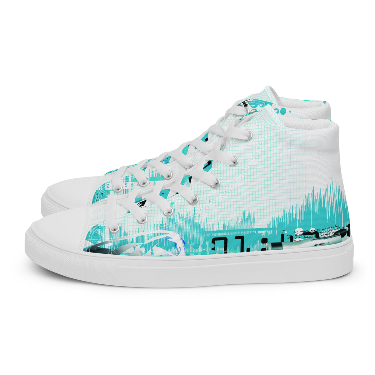Men’s Trendy High Top Canvas Shoes - Snugoma