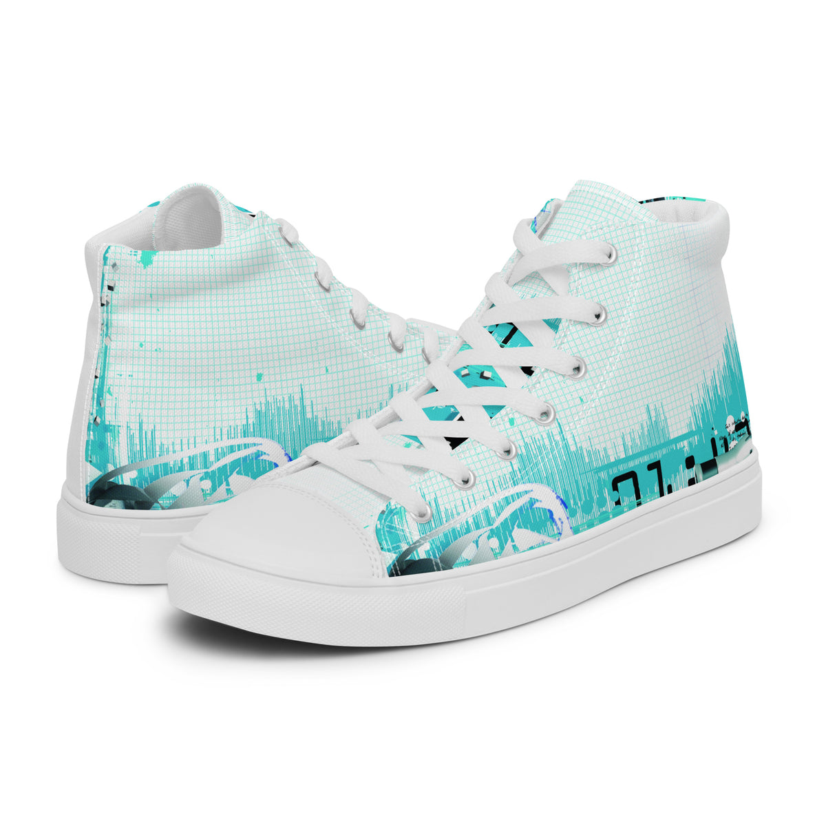 Men’s Trendy High Top Canvas Shoes - Snugoma