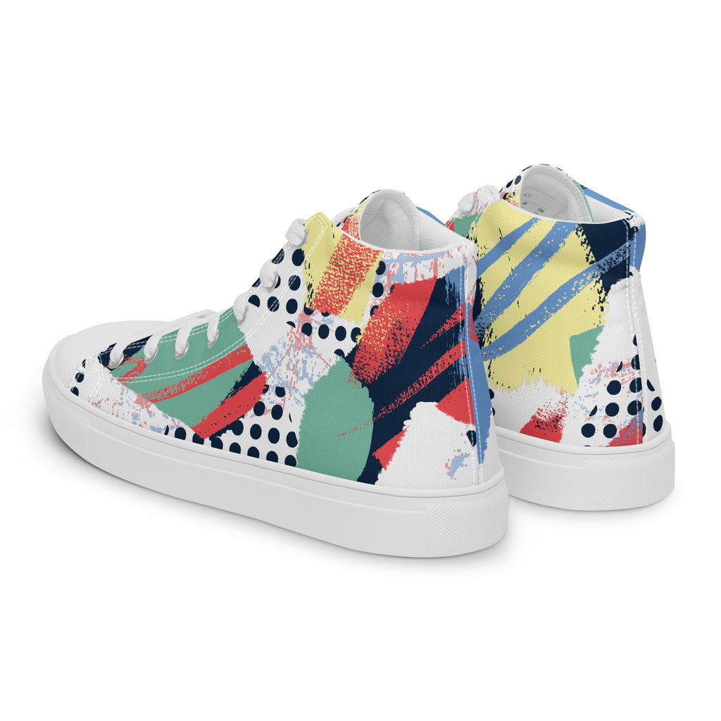 Men's High Top Canvas Shoes - Snugoma