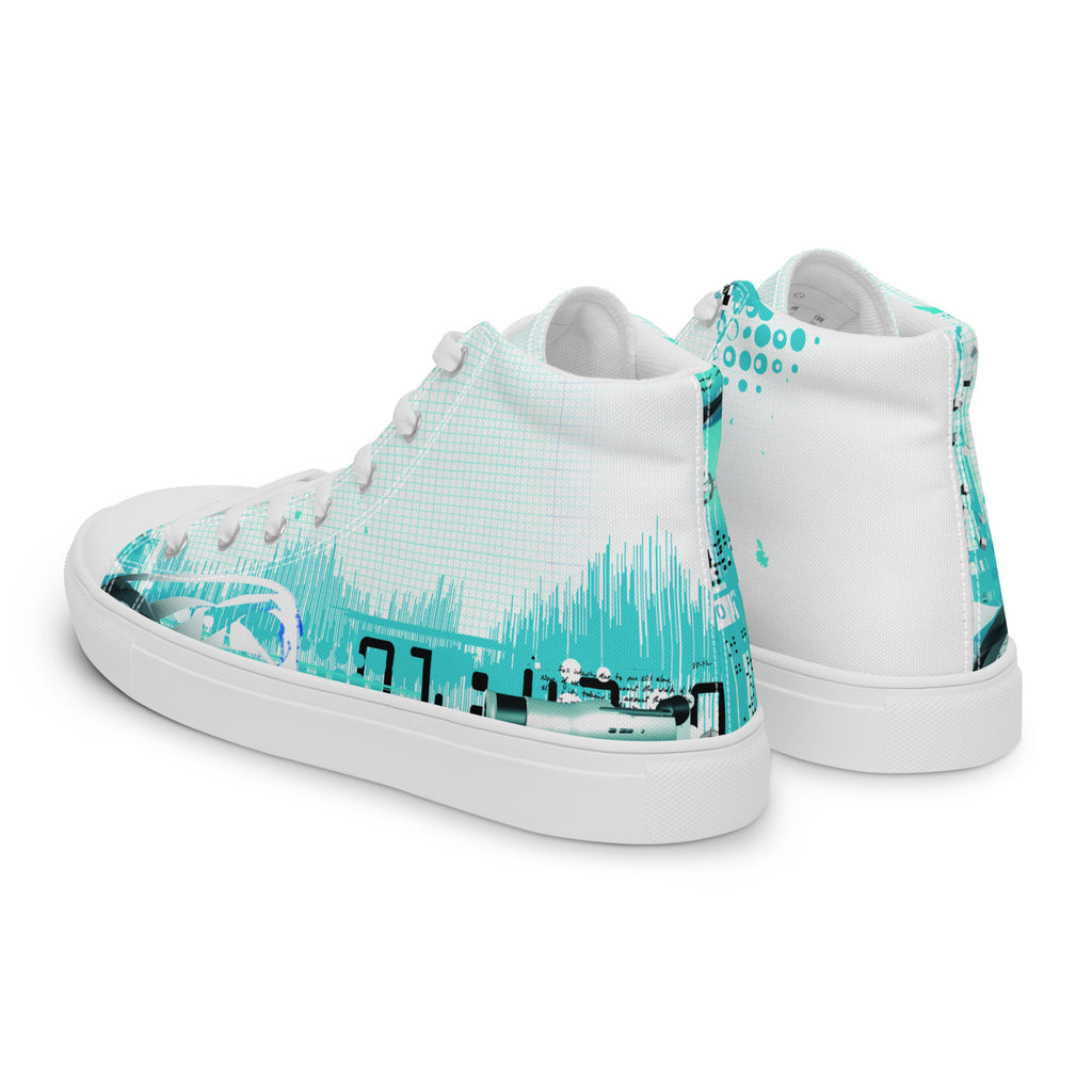 Men’s Trendy High Top Canvas Shoes - Snugoma