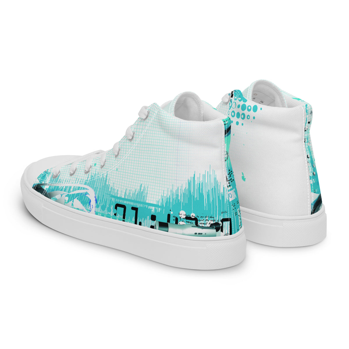 Men’s Trendy High Top Canvas Shoes - Snugoma