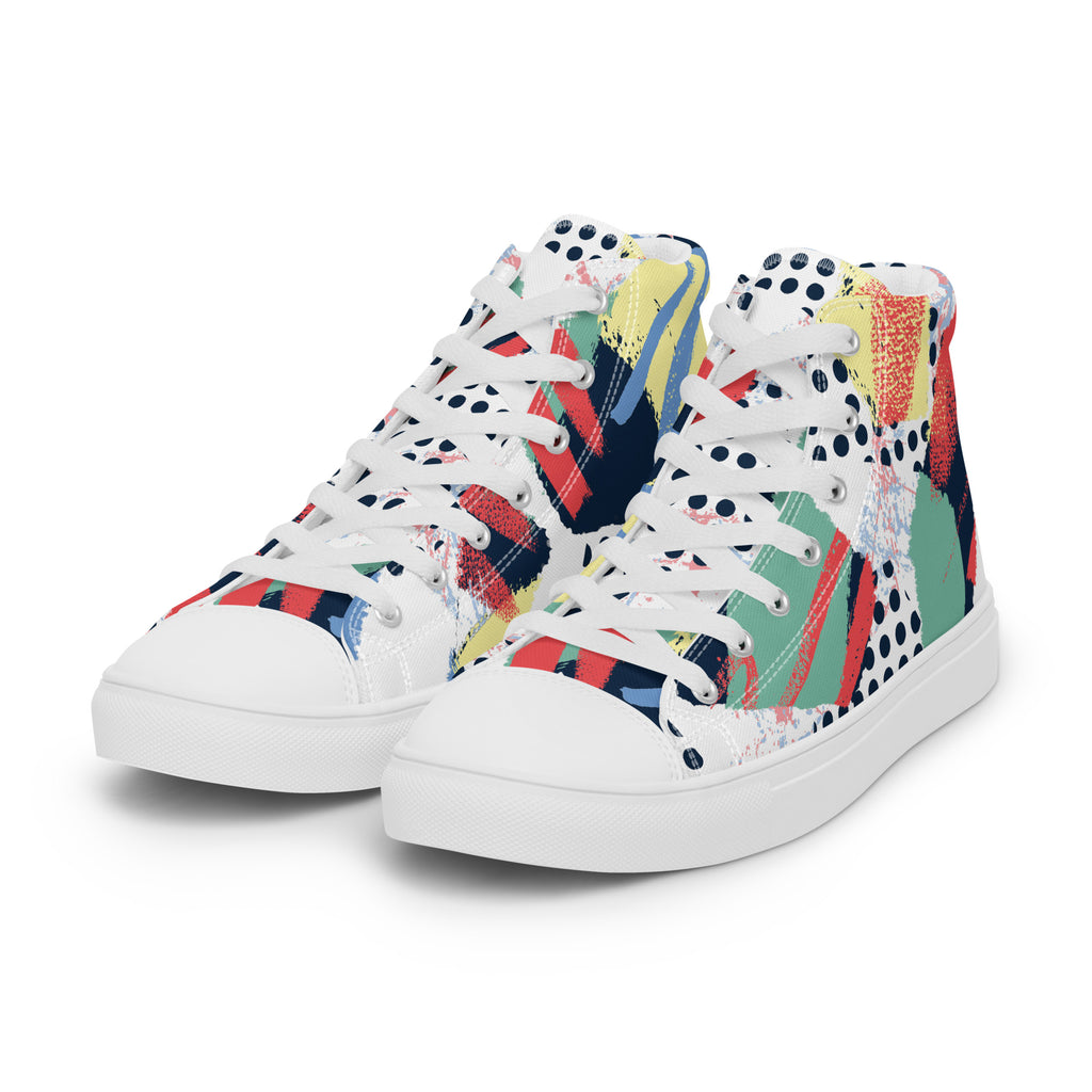 Men's High Top Canvas Shoes - Snugoma