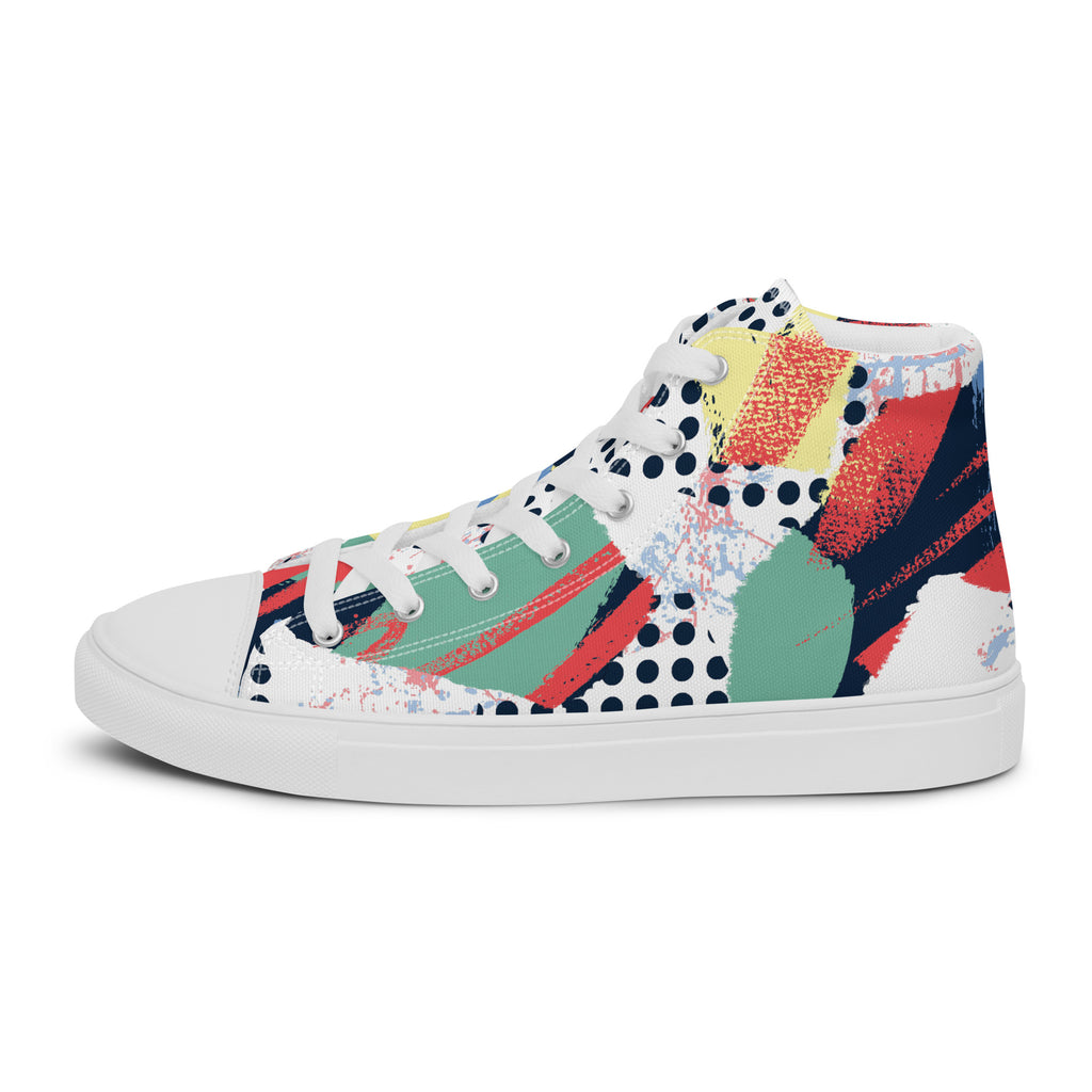 Men's High Top Canvas Shoes - Snugoma