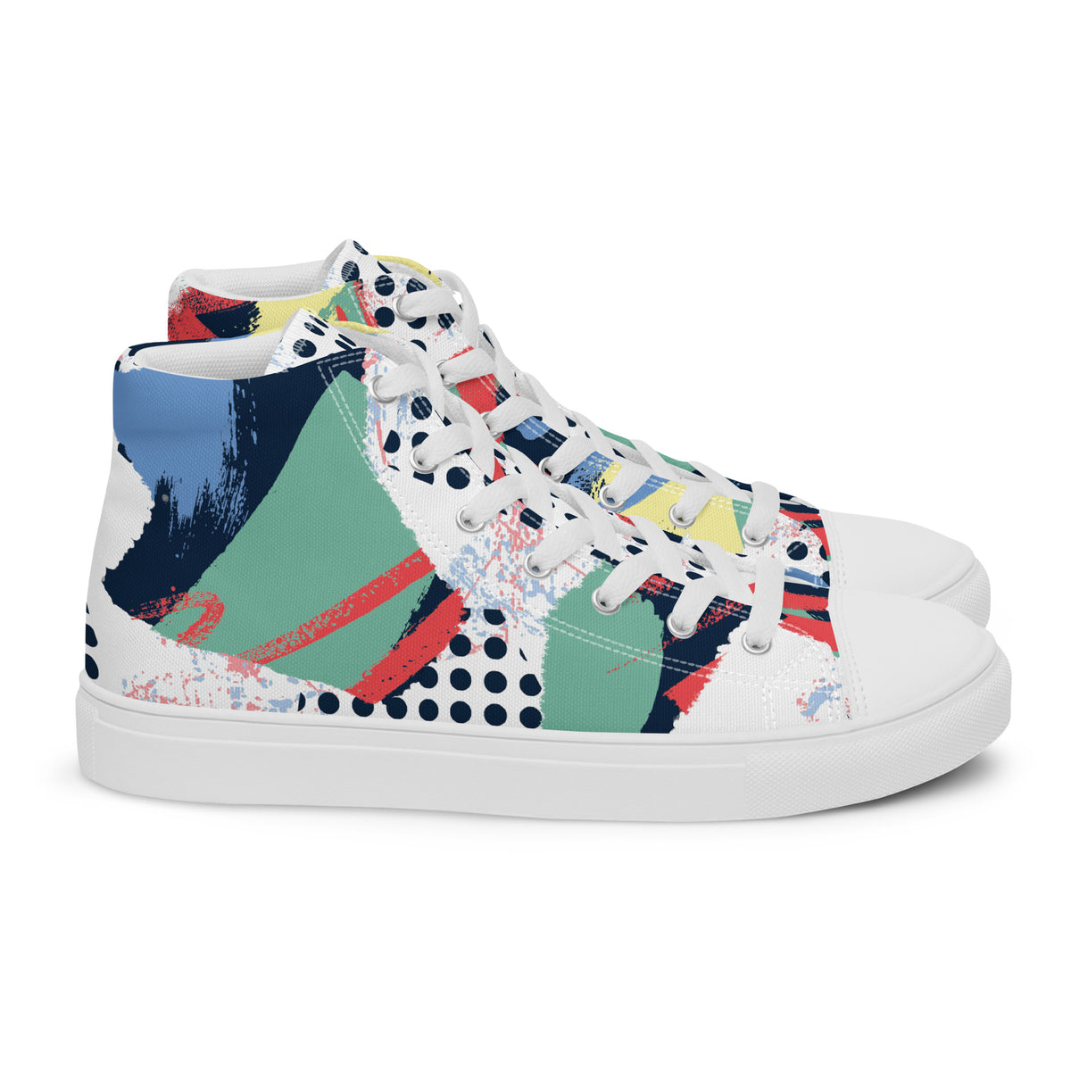 Men's High Top Canvas Shoes - Snugoma