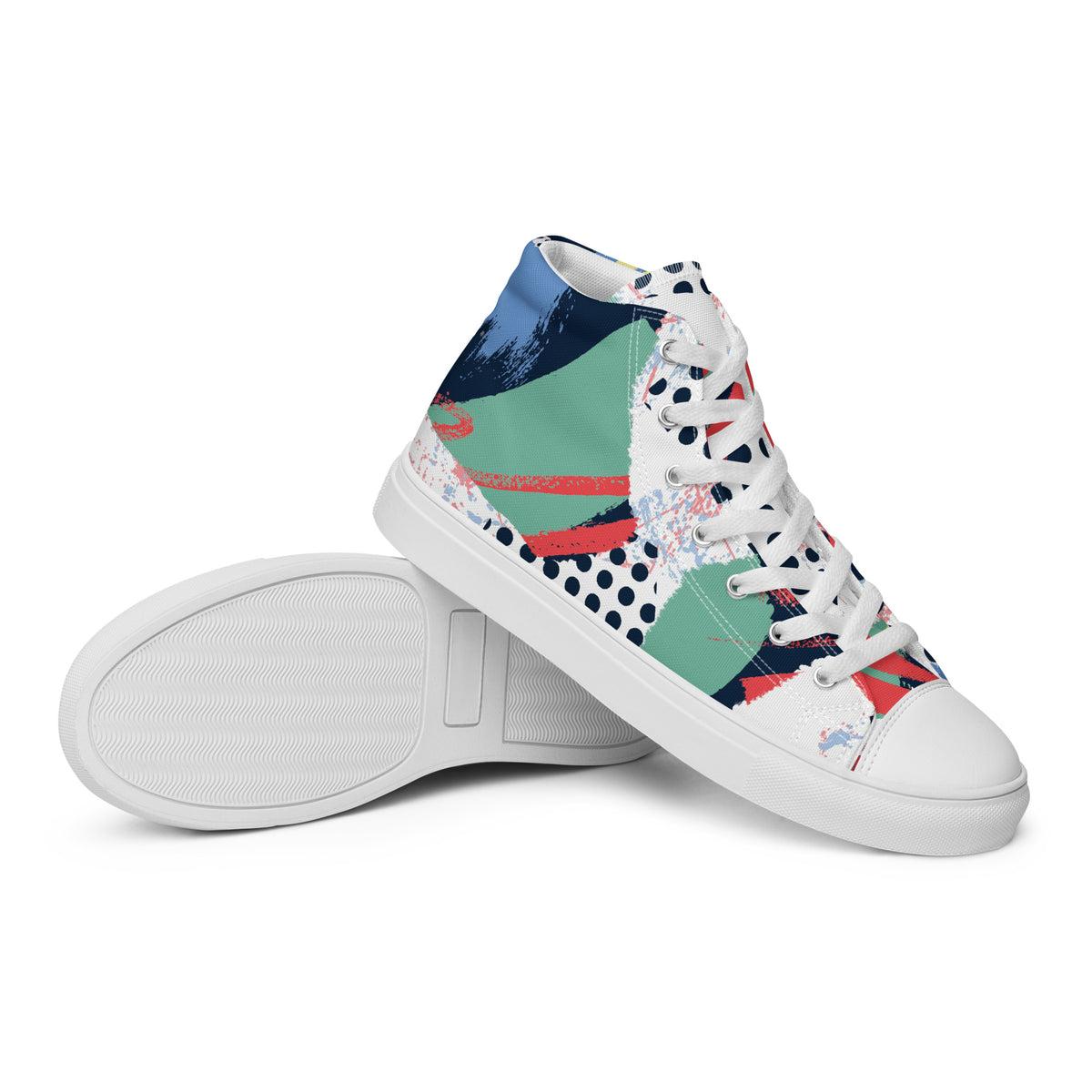 Men's High Top Canvas Shoes - Snugoma