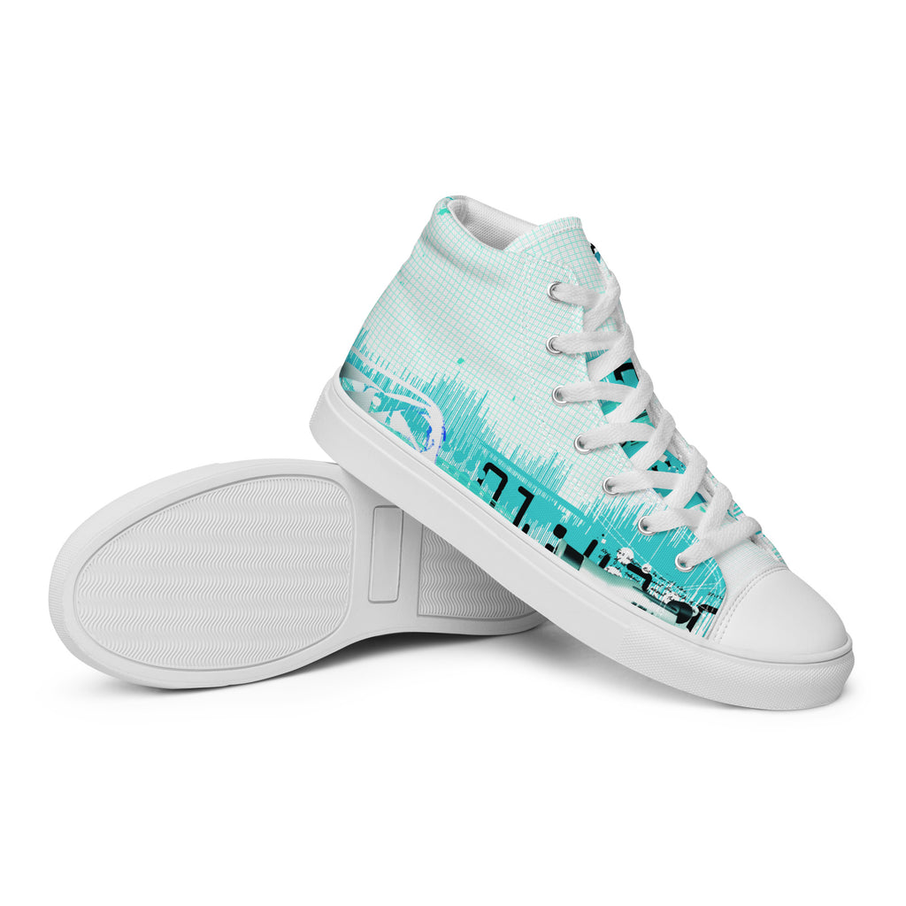 Men’s Trendy High Top Canvas Shoes - Snugoma