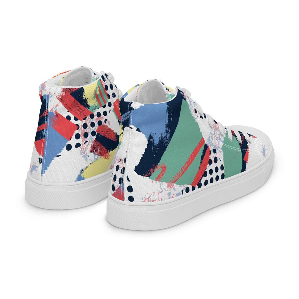 Men's High Top Canvas Shoes - Snugoma