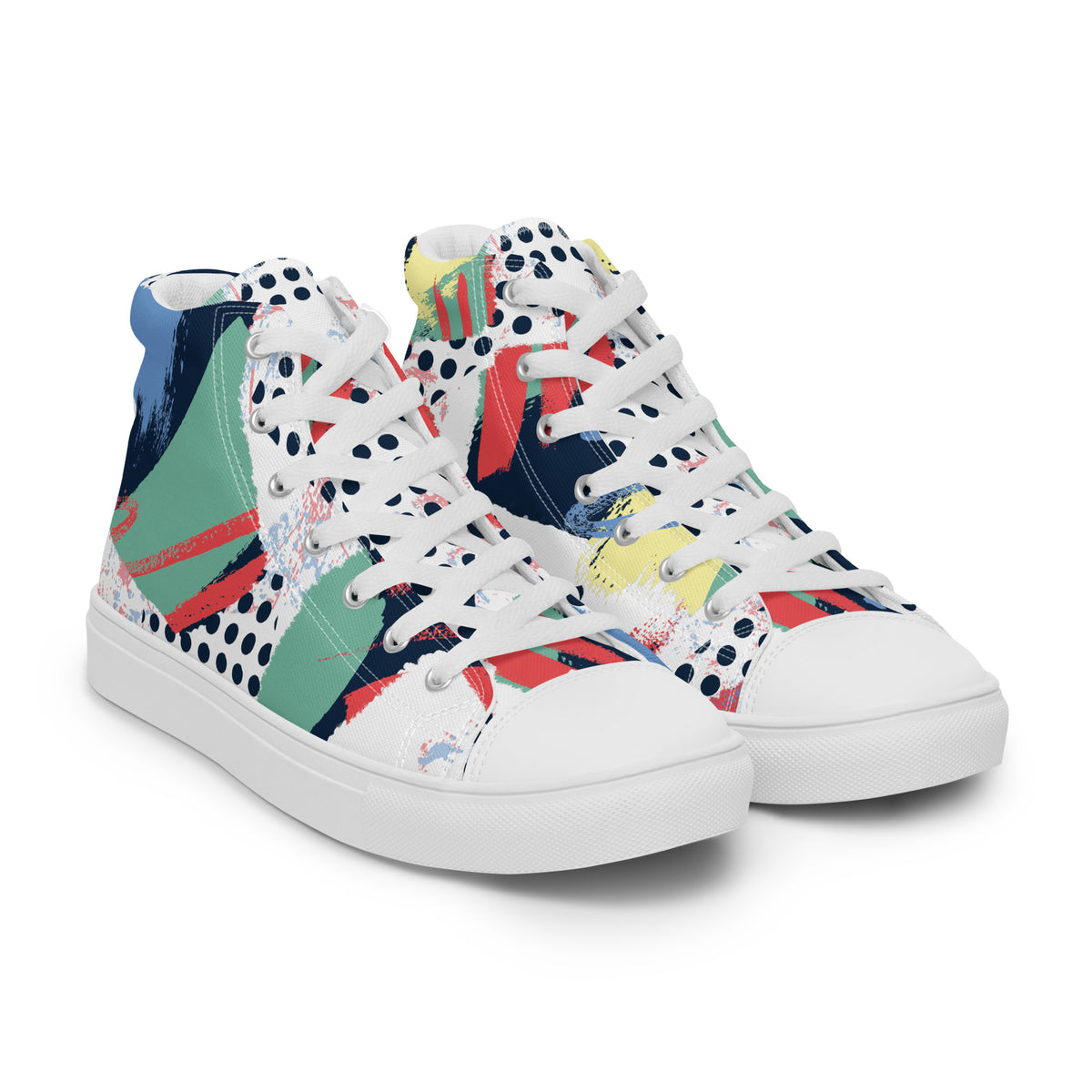 Men's High Top Canvas Shoes - Snugoma