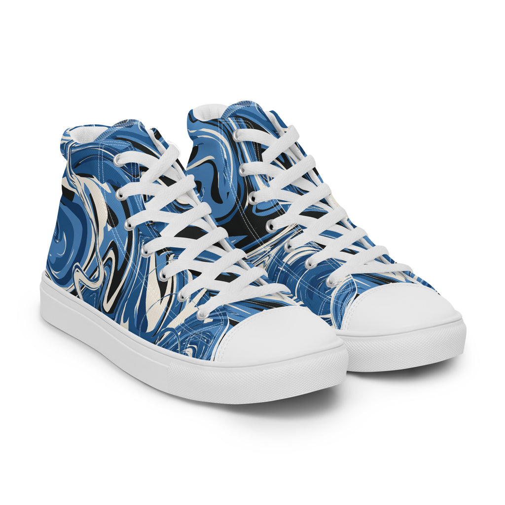 Men's High Top Canvas Shoes - Snugoma