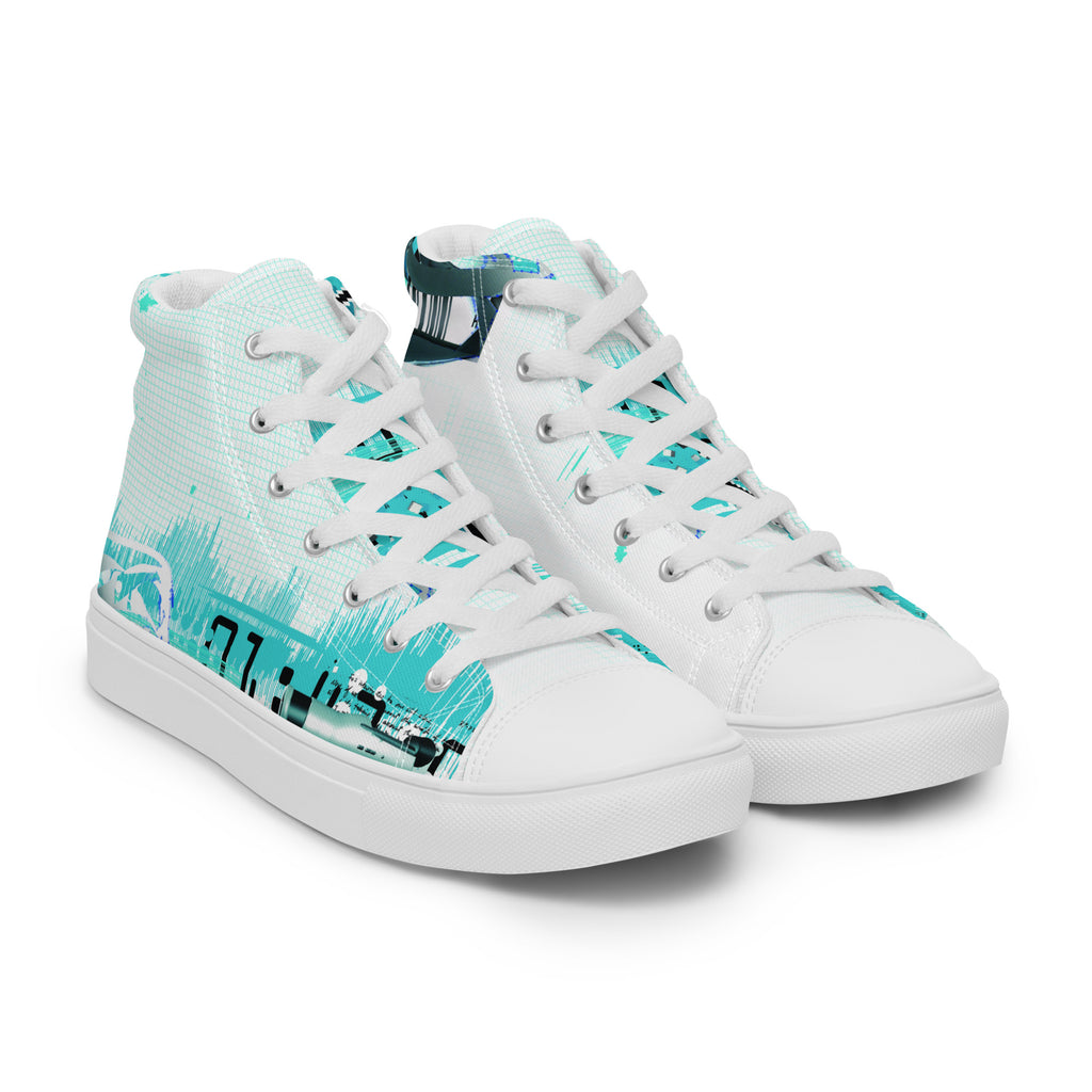 Men’s Trendy High Top Canvas Shoes - Snugoma