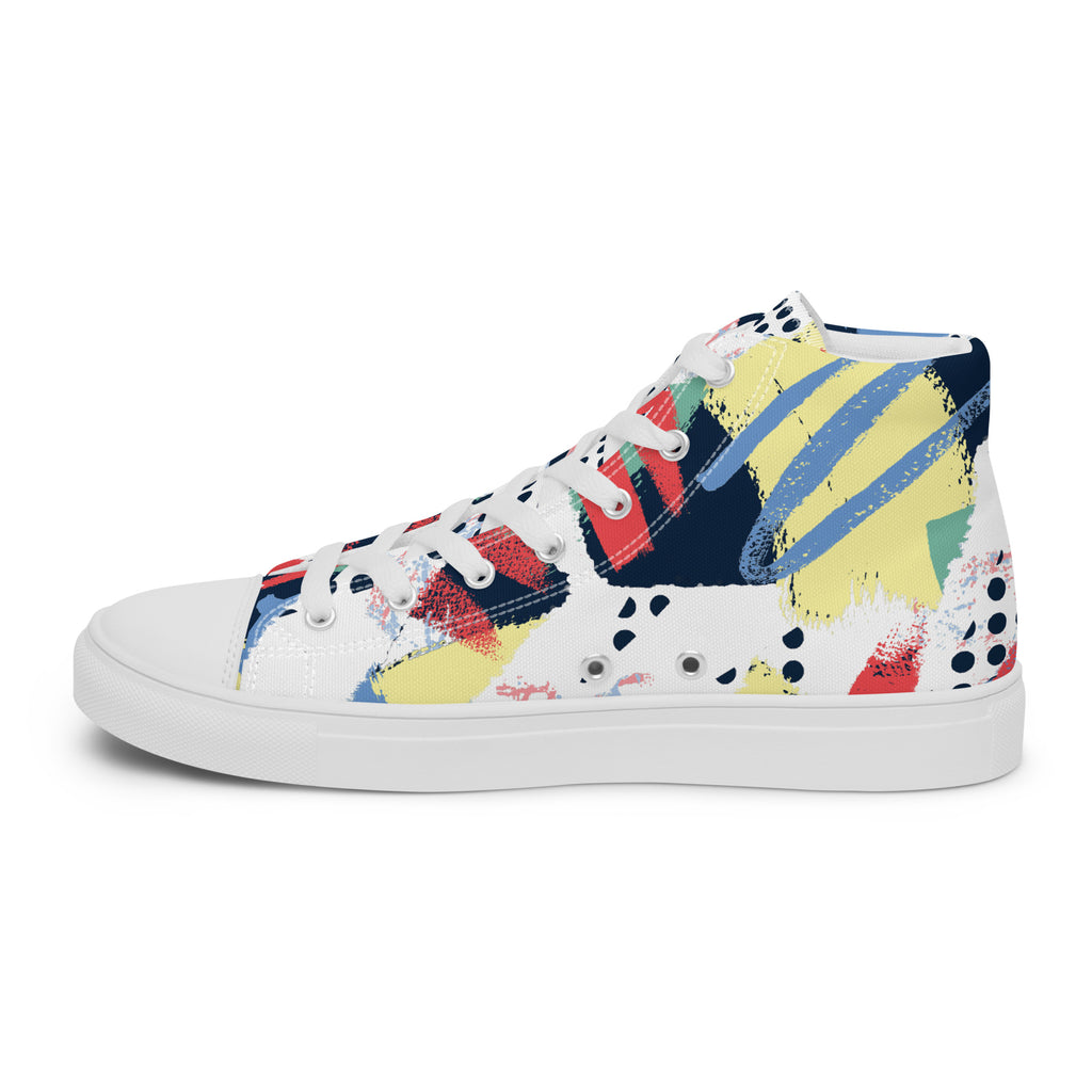 Men's High Top Canvas Shoes - Snugoma