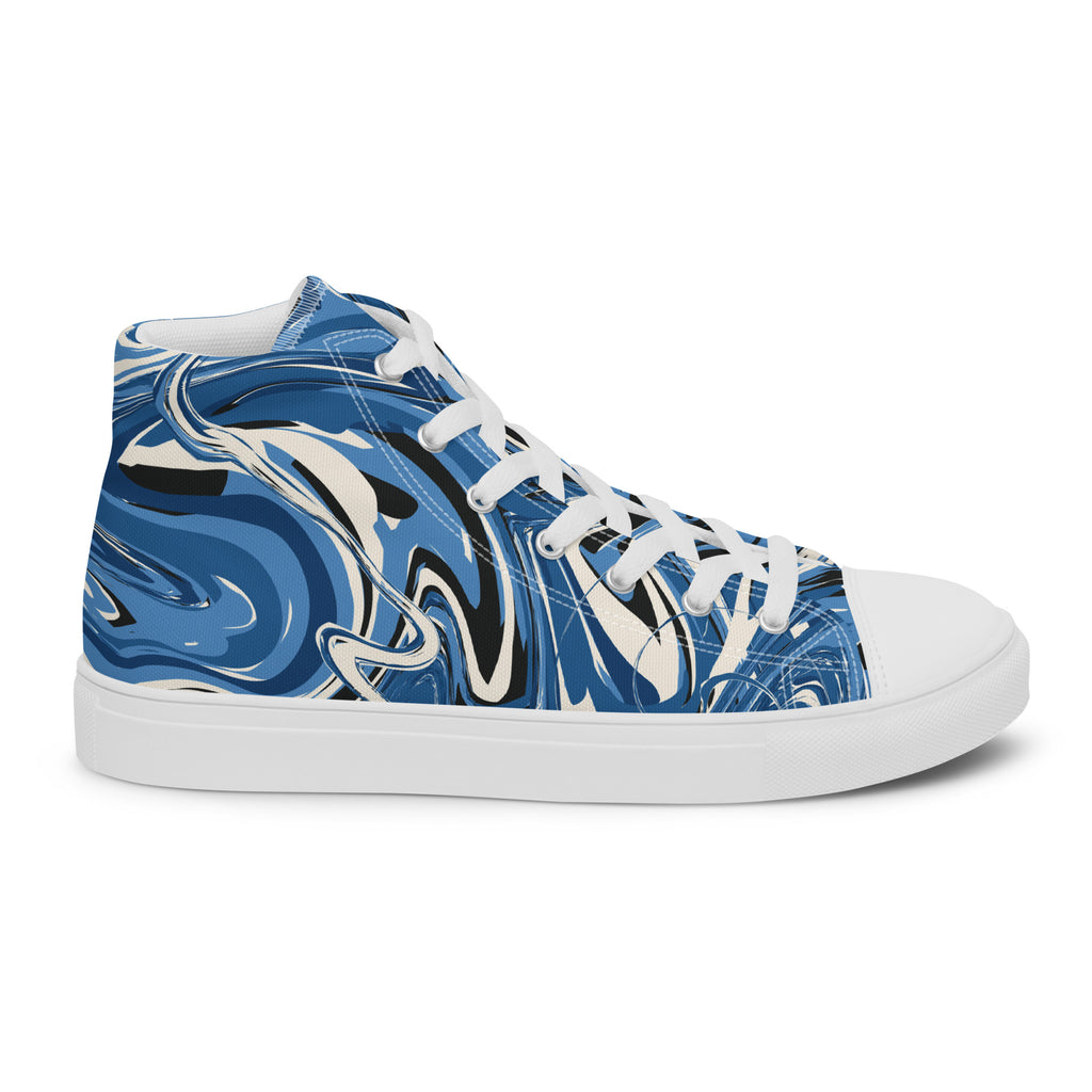 Men's High Top Canvas Shoes - Snugoma