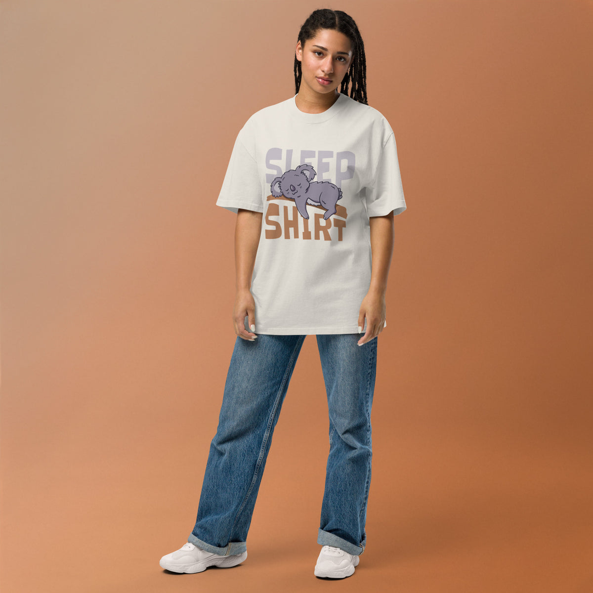 Oversized Faded T-Shirt - Snugoma