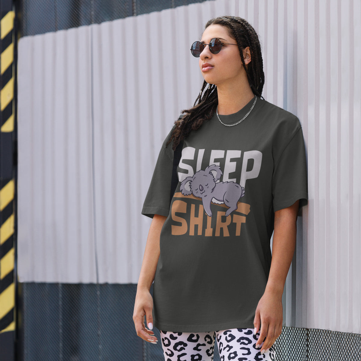 Oversized Faded T-Shirt - Snugoma