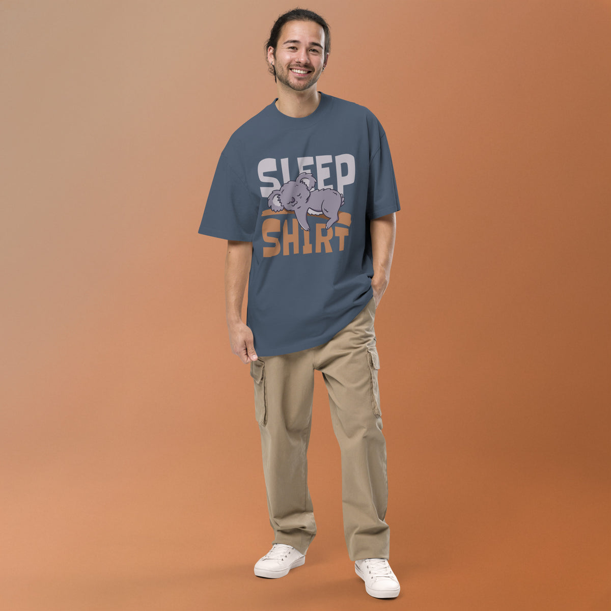 Oversized Faded T-Shirt - Snugoma