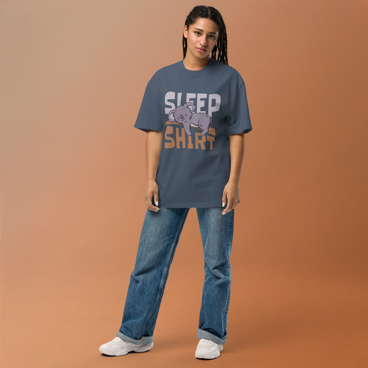 Oversized Faded T-Shirt - Snugoma