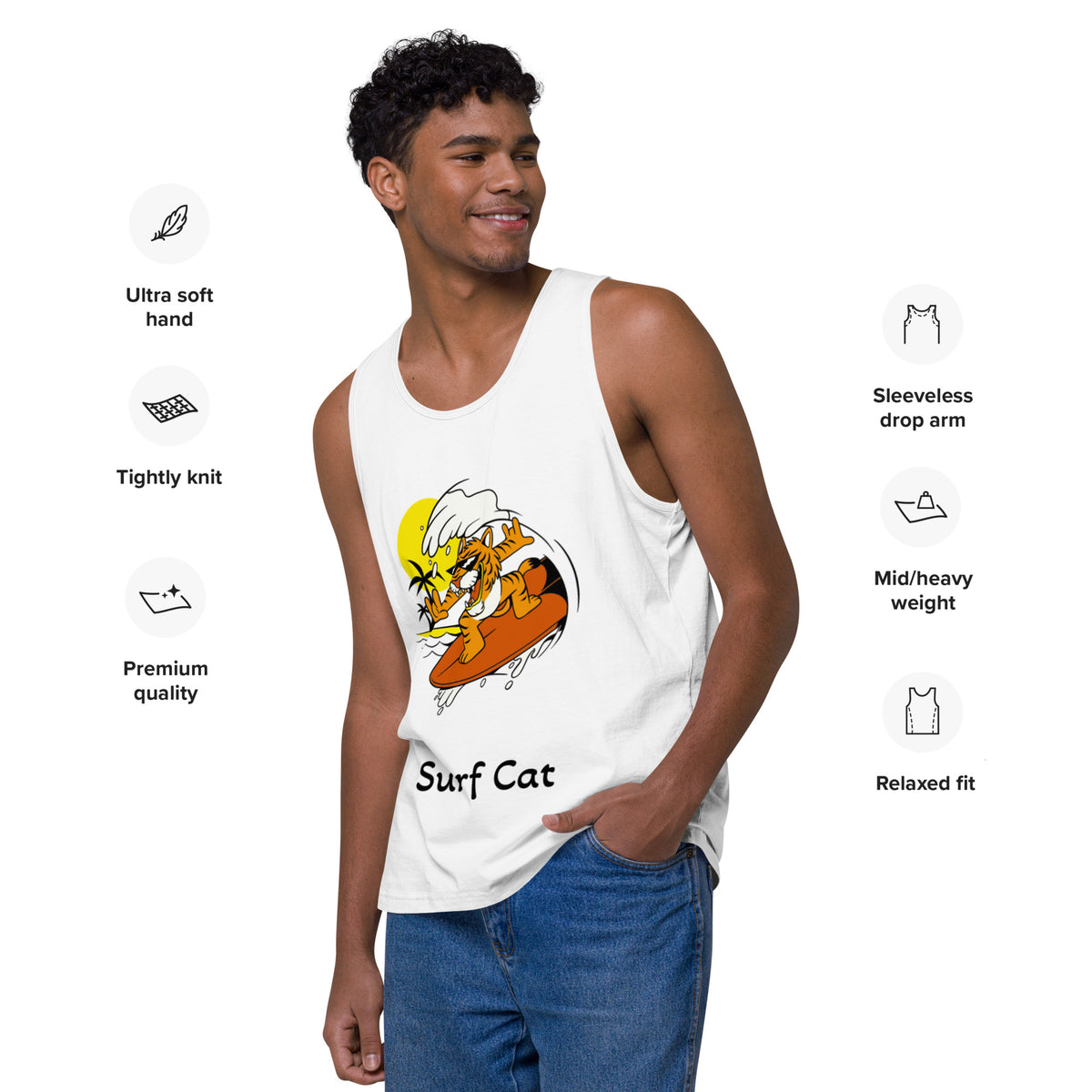 Men's Premium Tank Top - Snugoma