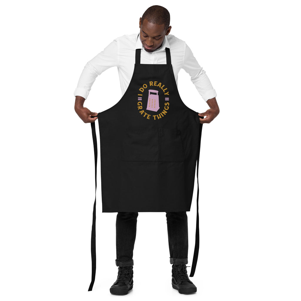 Organic Grate Things Cotton Apron - Snugoma