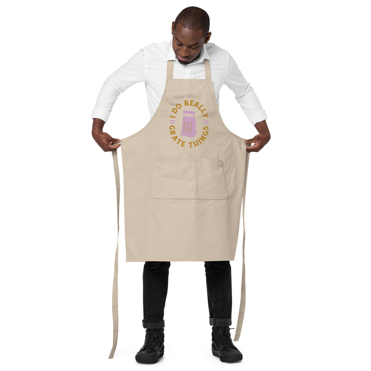 Organic Grate Things Cotton Apron - Snugoma