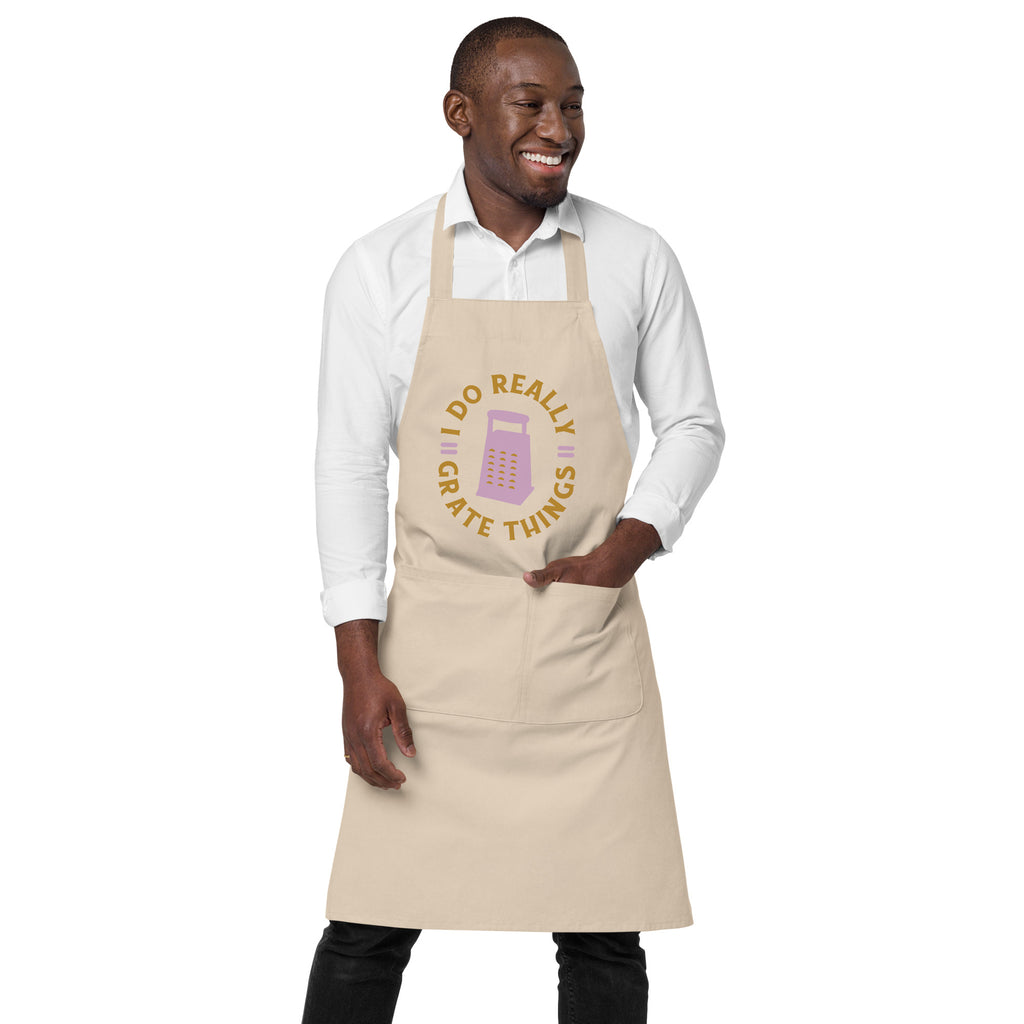 Organic Grate Things Cotton Apron - Snugoma