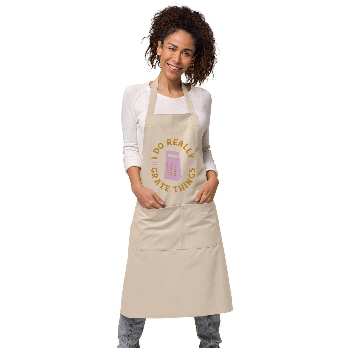 Organic Grate Things Cotton Apron - Snugoma
