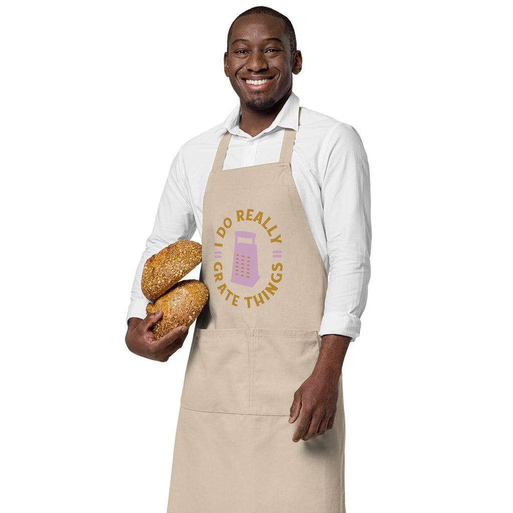 Organic Grate Things Cotton Apron - Snugoma