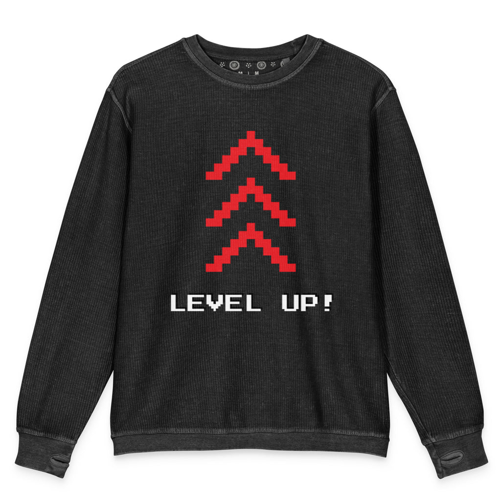 Level Up Comfy Cord Sweatshirt - Snugoma