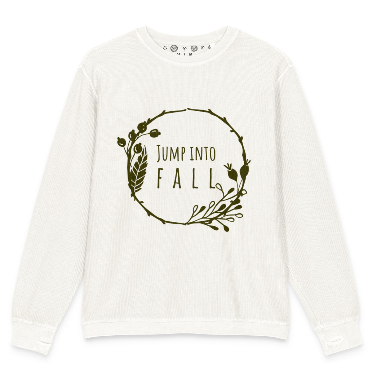 Jump Into Fall Comfy Cord Sweatshirt - Snugoma