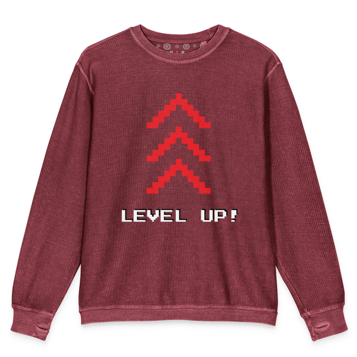 Level Up Comfy Cord Sweatshirt - Snugoma