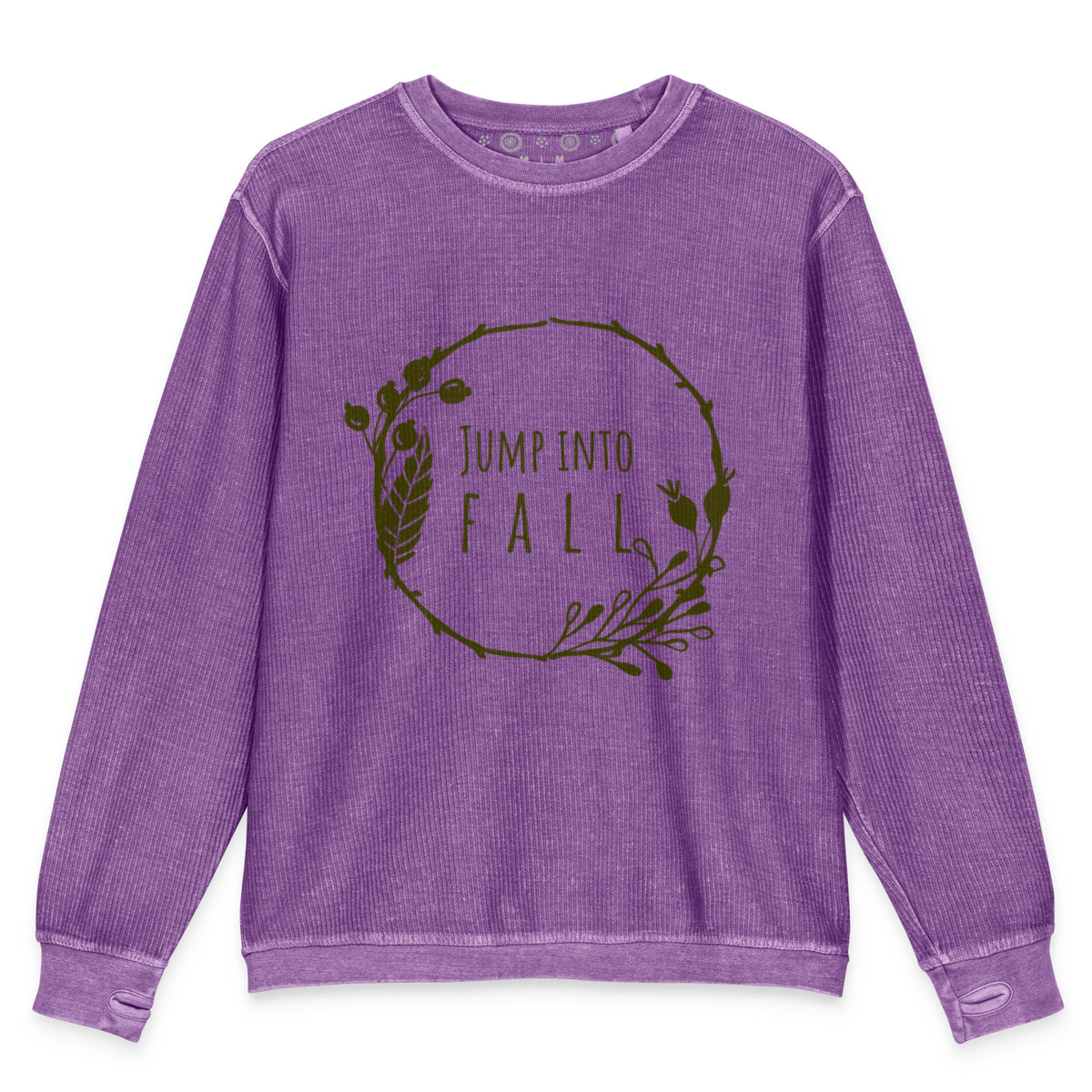 Jump Into Fall Comfy Cord Sweatshirt - Snugoma