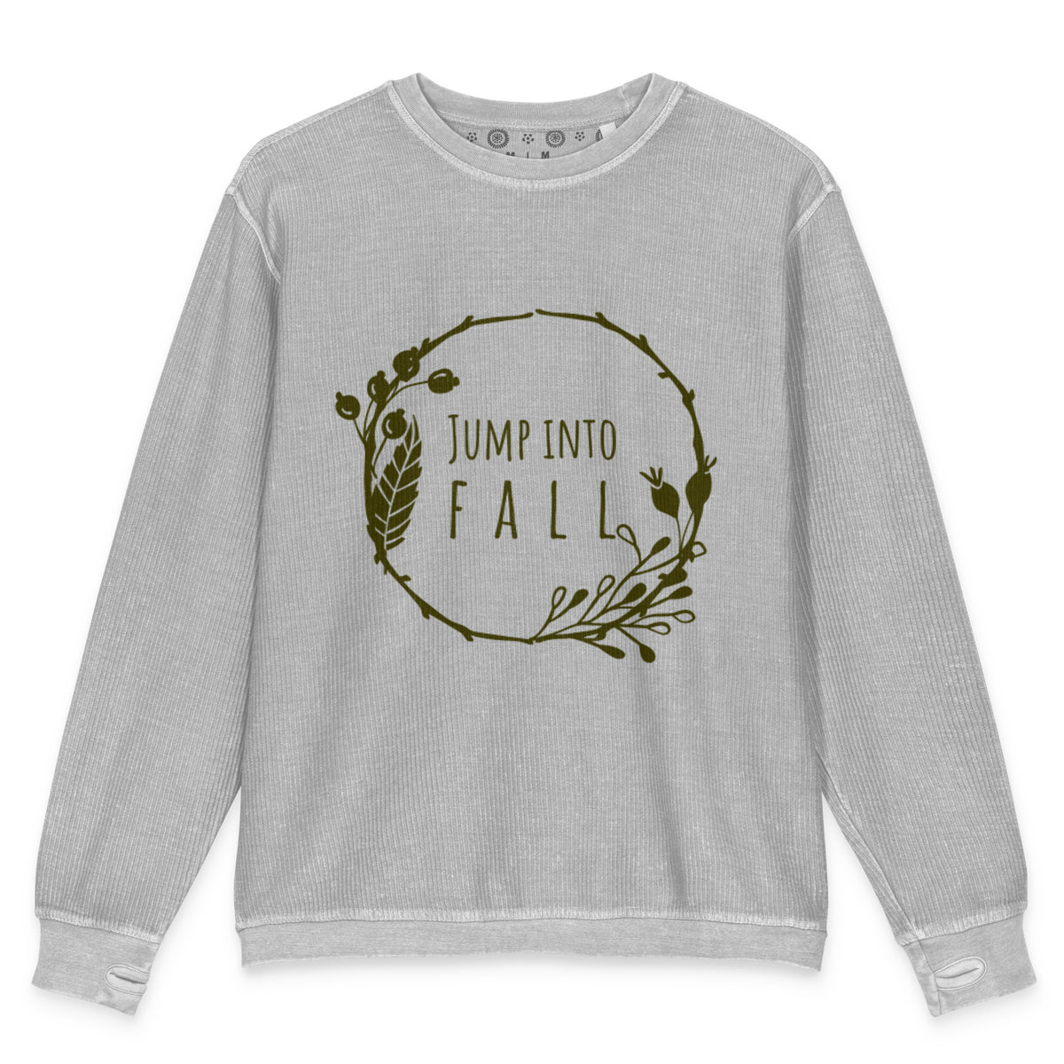 Jump Into Fall Comfy Cord Sweatshirt - Snugoma