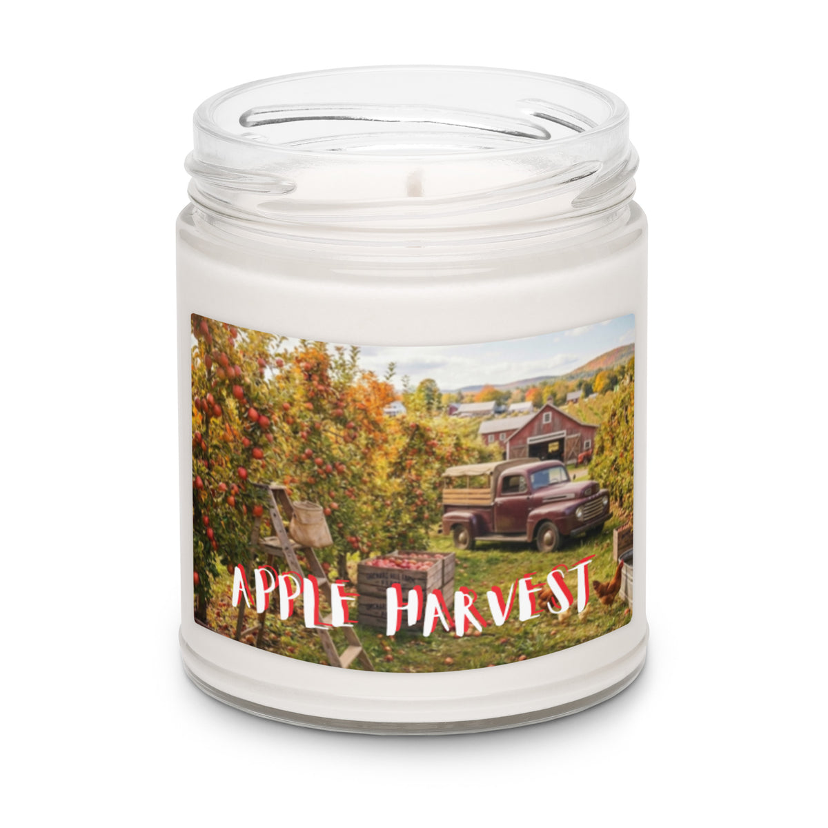 Apple Harvest Scented Soy Candle - Snugoma