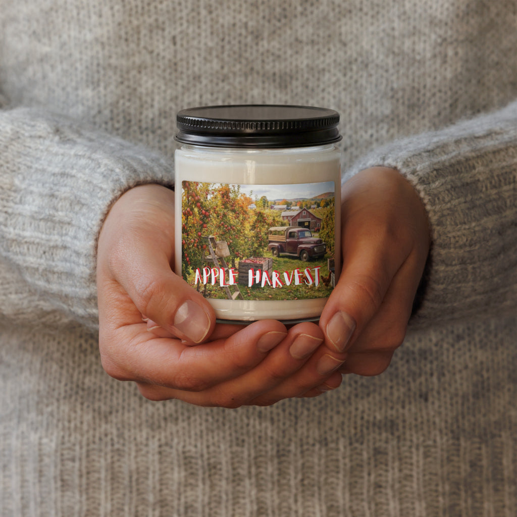 Apple Harvest Scented Soy Candle - Snugoma