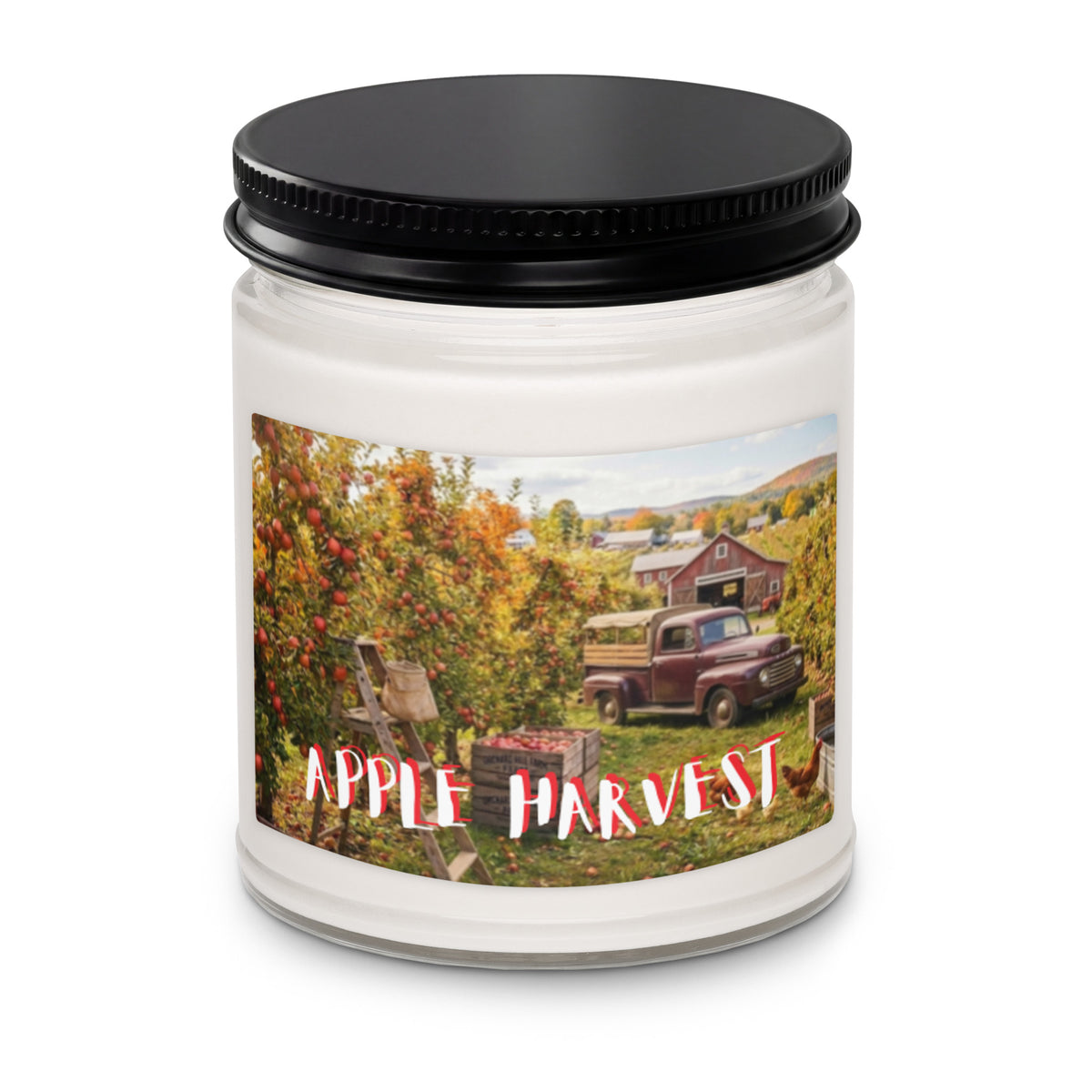 Apple Harvest Scented Soy Candle - Snugoma
