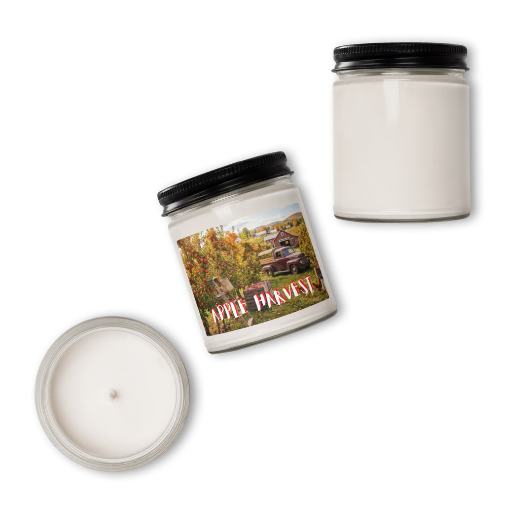Apple Harvest Scented Soy Candle - Snugoma