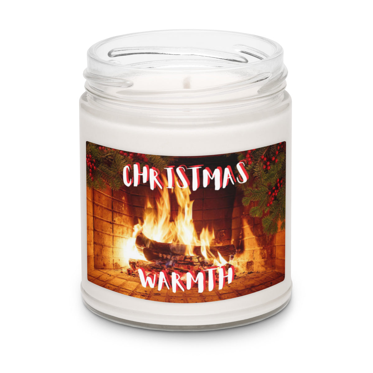 Christmas Warmth Scented Soy Candle - Snugoma