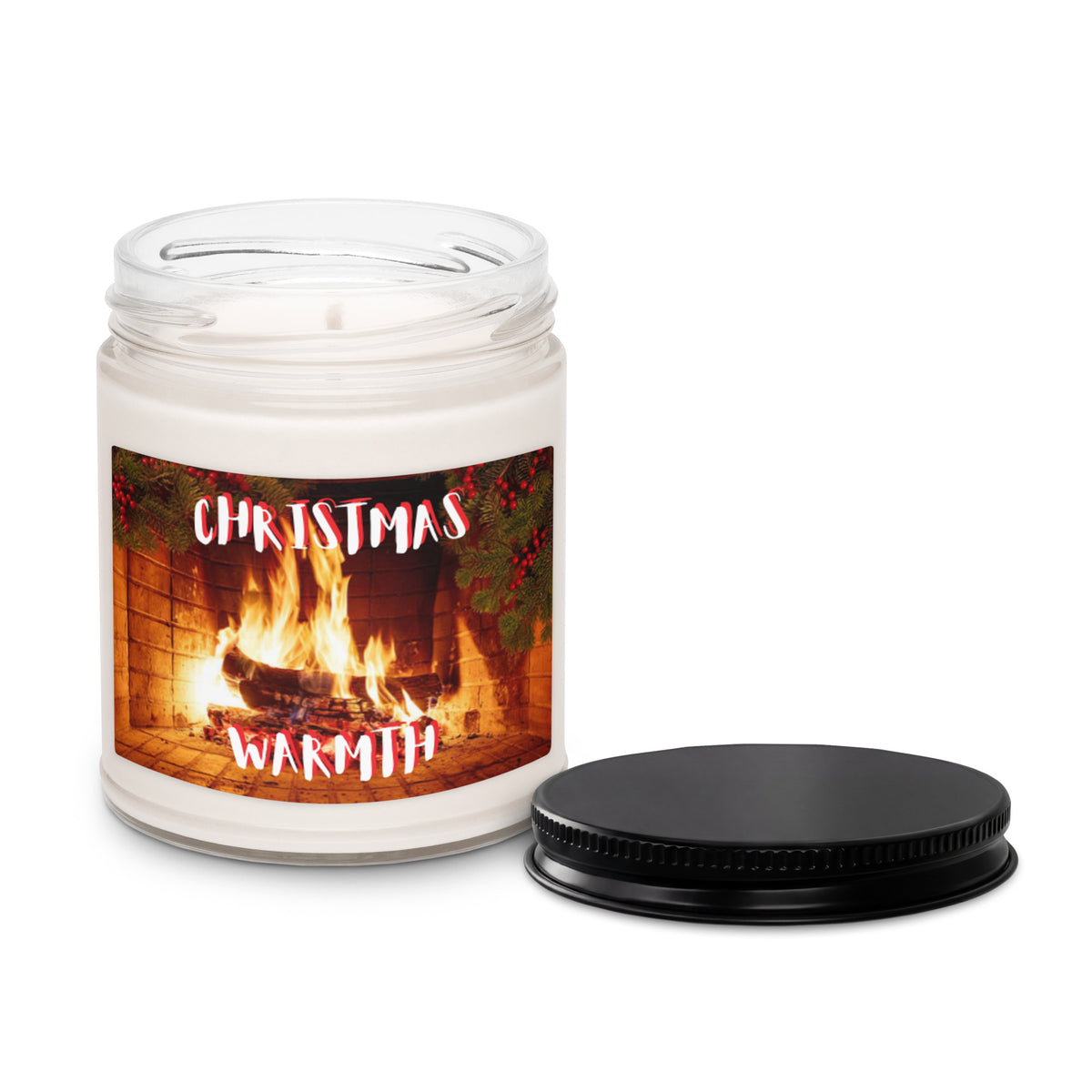 Christmas Warmth Scented Soy Candle - Snugoma