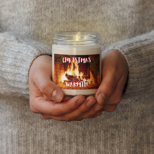 Christmas Warmth Scented Soy Candle - Snugoma