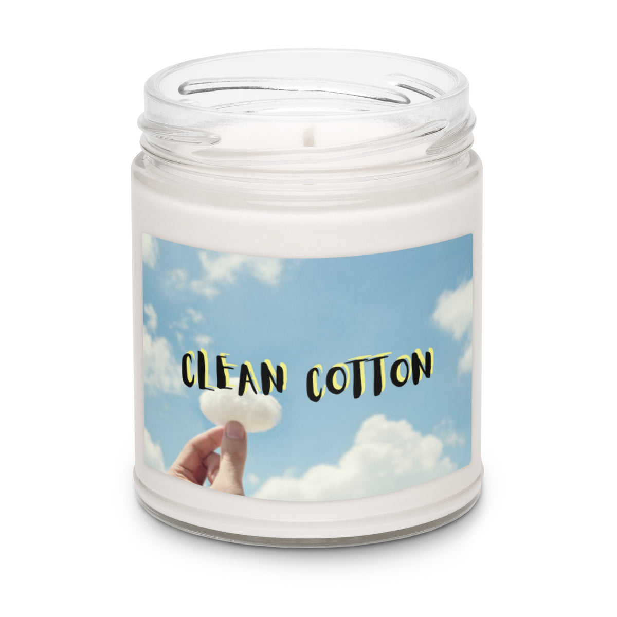 Clean Cotton Scented Soy Candle - Snugoma