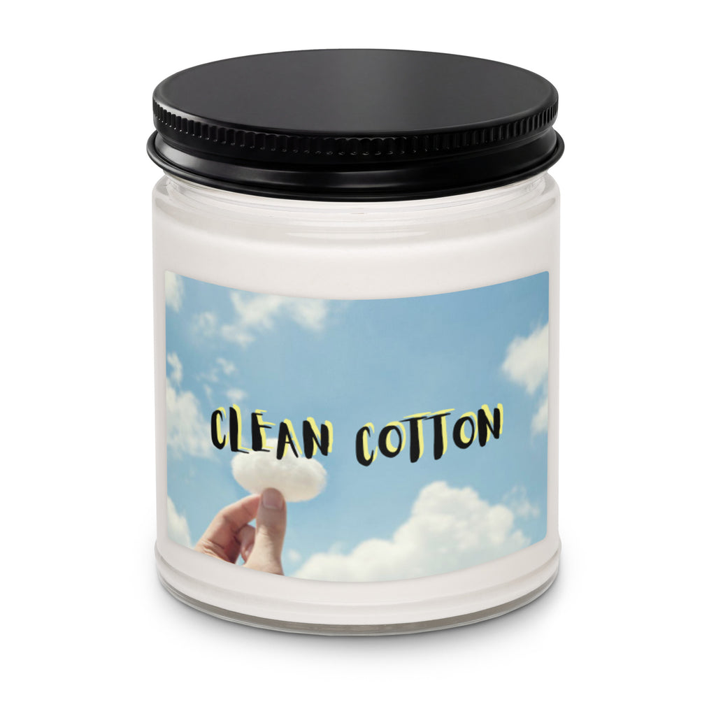 Clean Cotton Scented Soy Candle - Snugoma