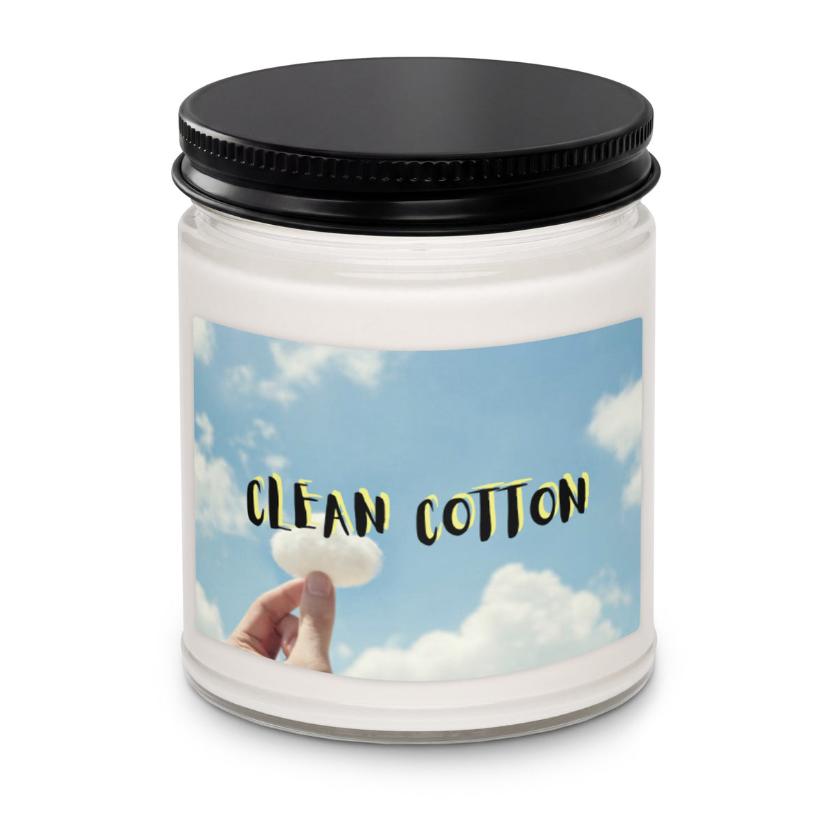 Clean Cotton Scented Soy Candle - Snugoma