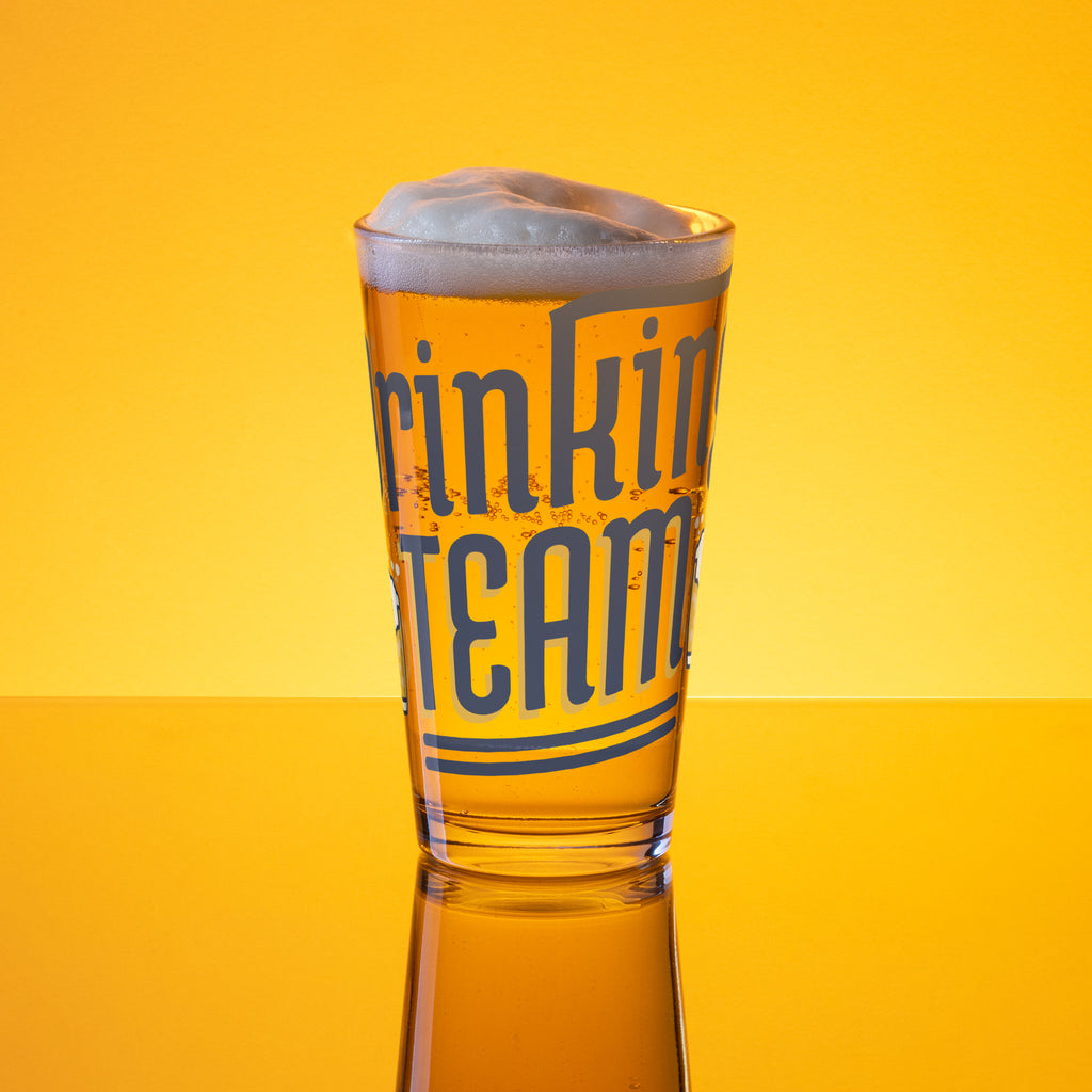 Drinking Team Shaker Pint Glass - Snugoma
