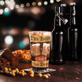 Here for the Beer Shaker Pint Glass - Snugoma