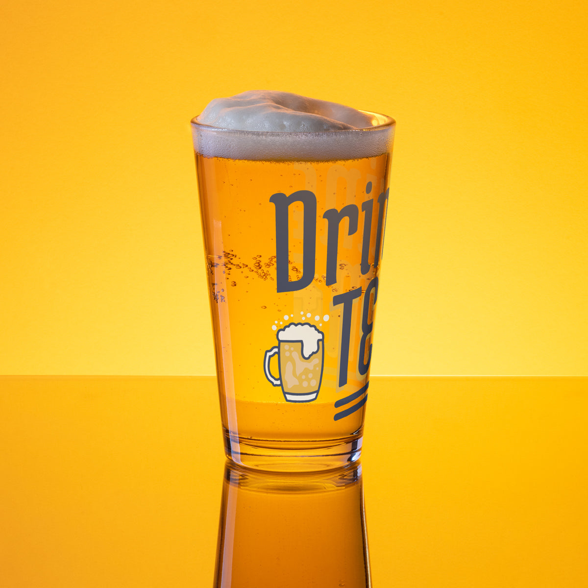 Drinking Team Shaker Pint Glass - Snugoma