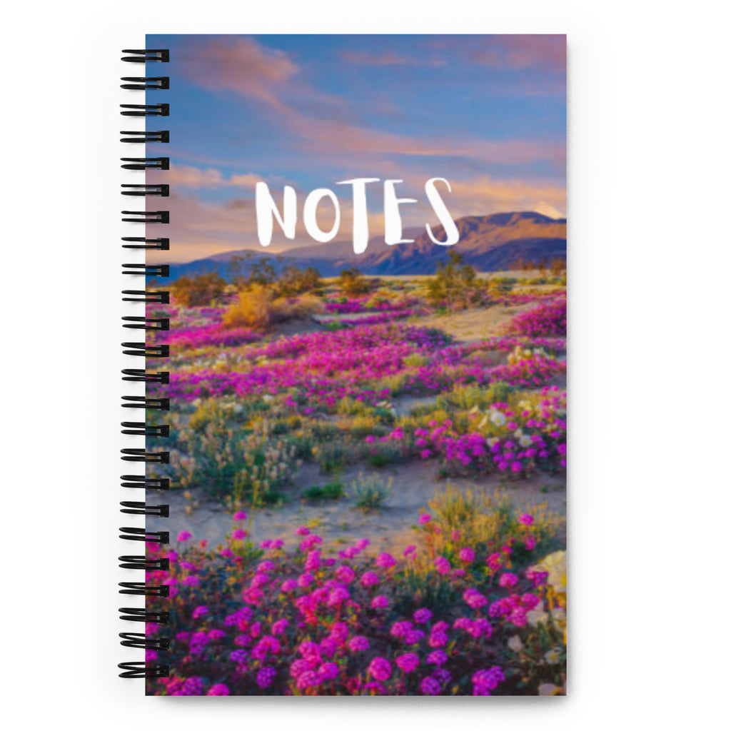 Wild Flowers Spiral Notebook - Snugoma