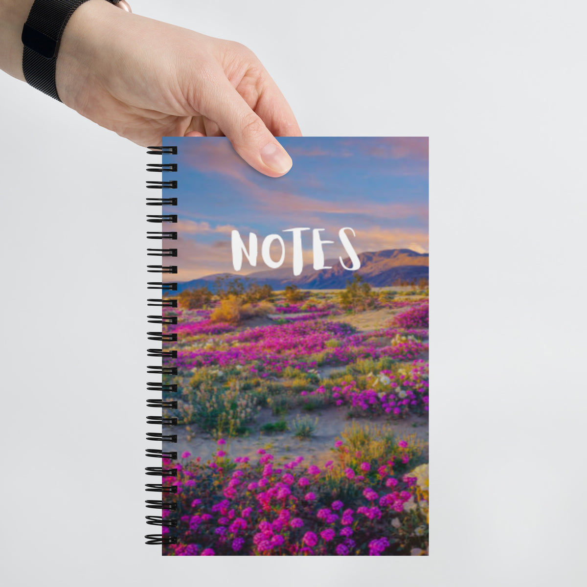 Wild Flowers Spiral Notebook - Snugoma