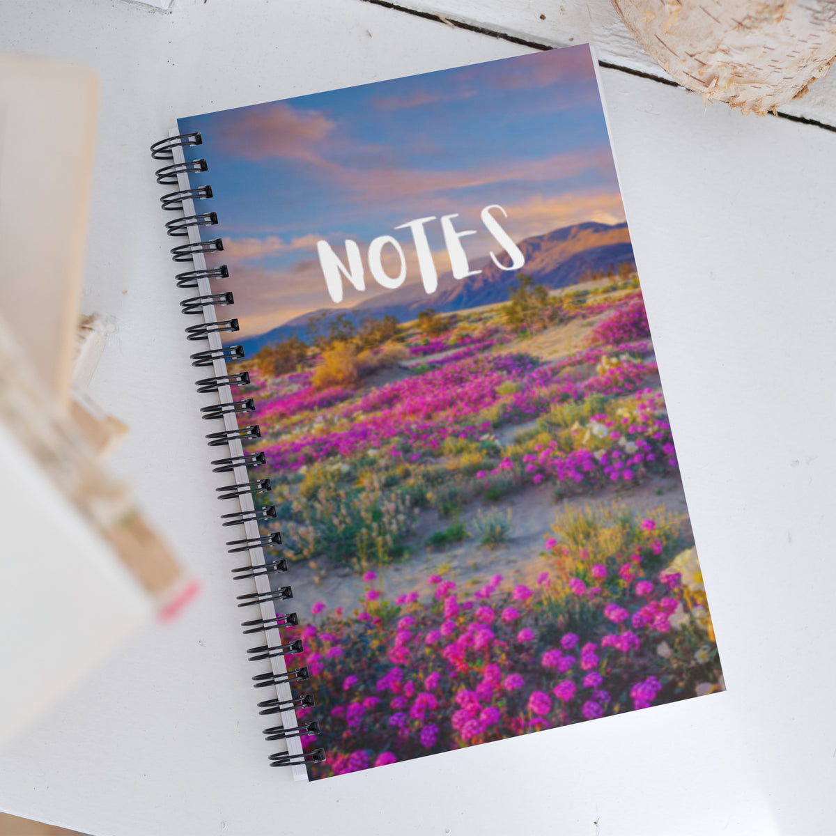 Wild Flowers Spiral Notebook - Snugoma