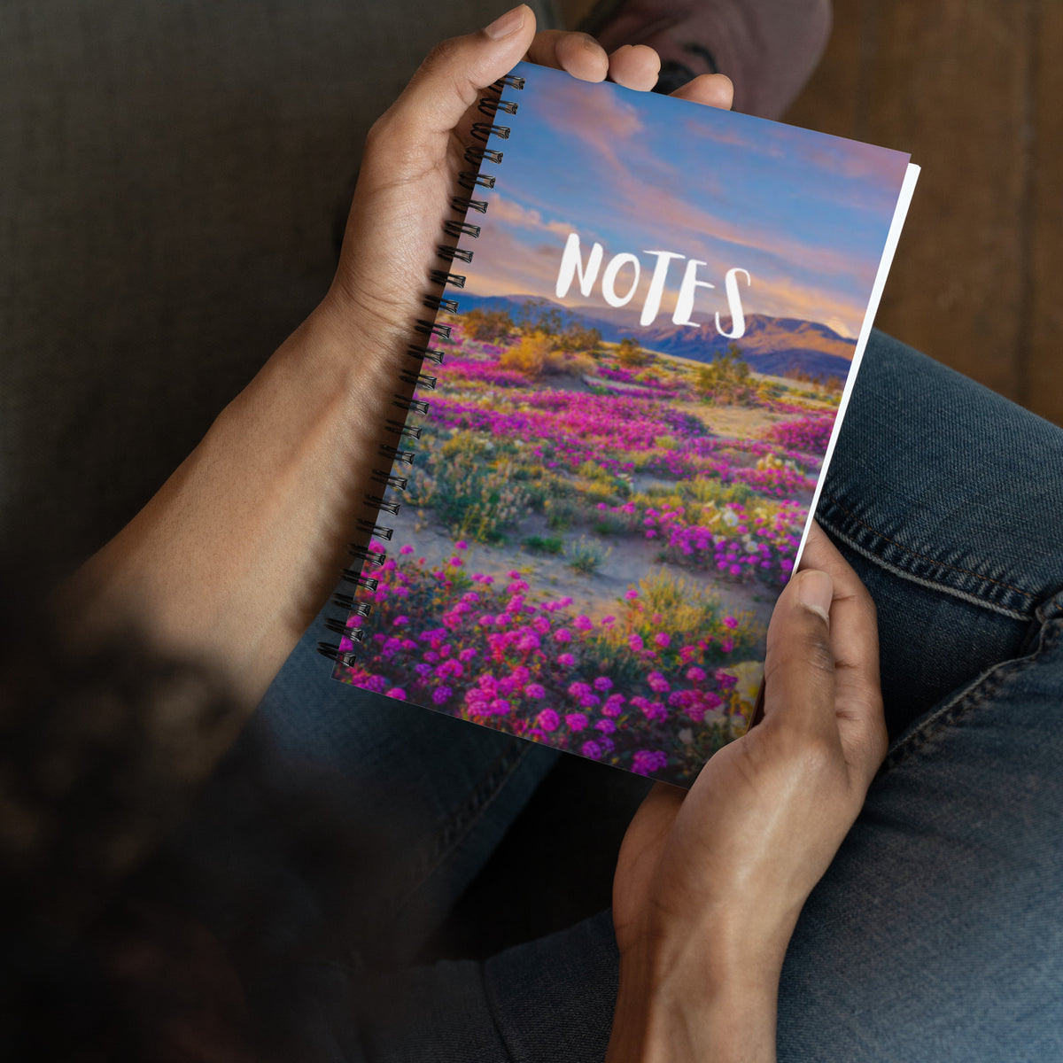 Wild Flowers Spiral Notebook - Snugoma